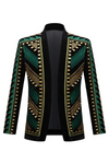 Embroidered Jacket - Green - Who Cares Why Not