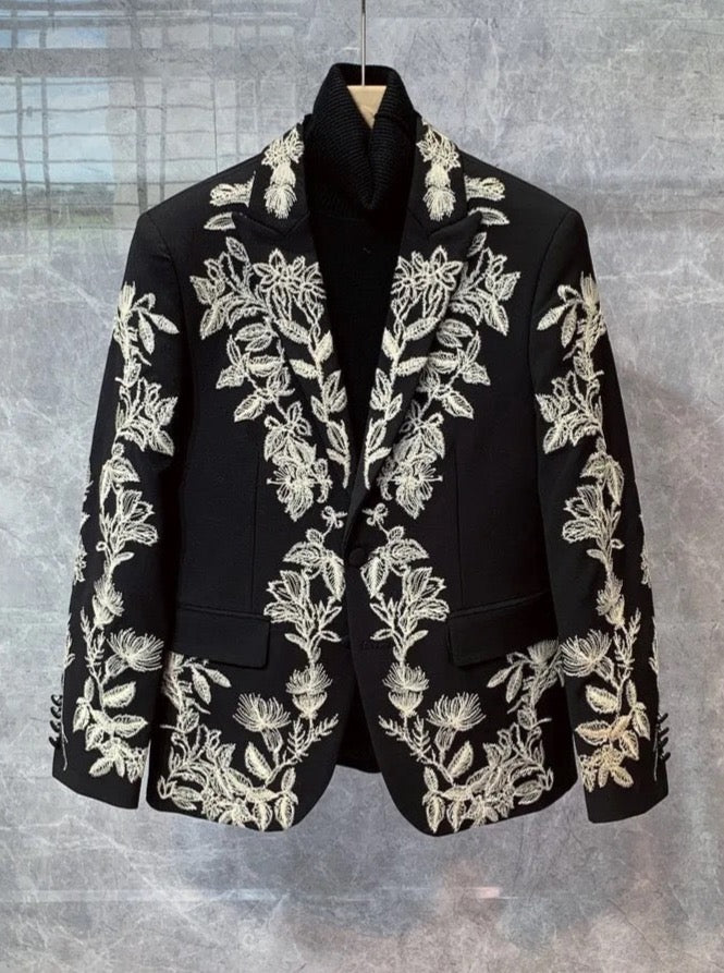 LOTUS Embroidered Coat - Who Cares Why Not