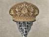 Quartz Military Hat in Citrine - Who Cares Why Not