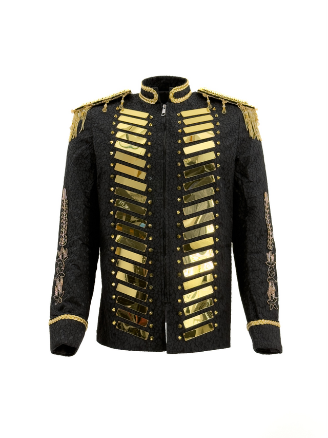 KISS Military Jacket - Who Cares Why Not