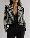 PLATO Cropped Pearl Jacket - Who Cares Why Not