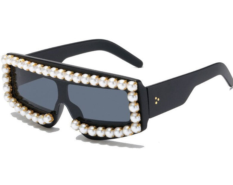 Pearl Masque Sunglasses - Who Cares Why Not