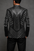 ODYSSEY Jacket in Black/SIlver - Who Cares Why Not