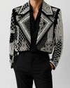 PLATO Cropped Pearl Jacket - Who Cares Why Not