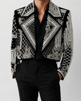 PLATO Cropped Pearl Jacket