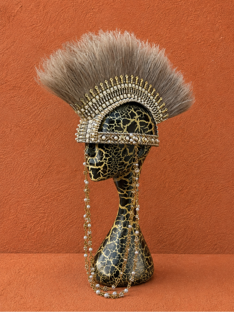 MAX Mohawk in Pearl/Beige