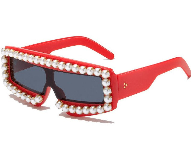 Pearl Masque Sunglasses - Who Cares Why Not