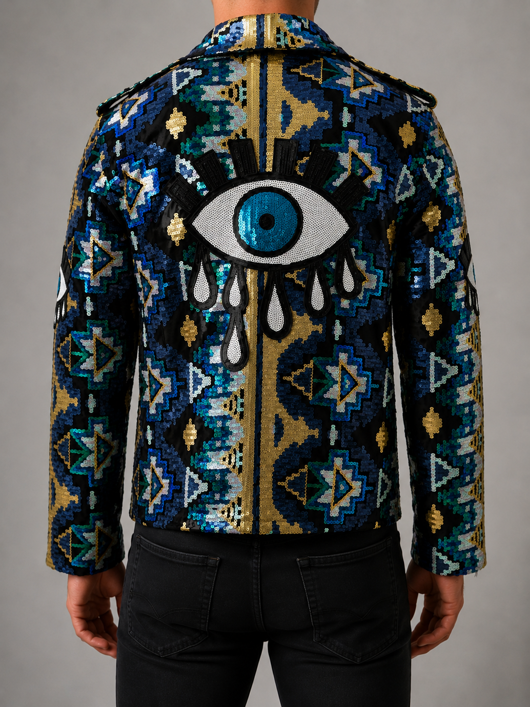 ALL EYES ON ME Biker Jacket