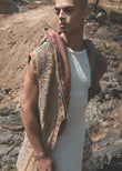 OAXACA hooded vest - Who Cares Why Not