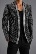 ODYSSEY Jacket in Black/SIlver
