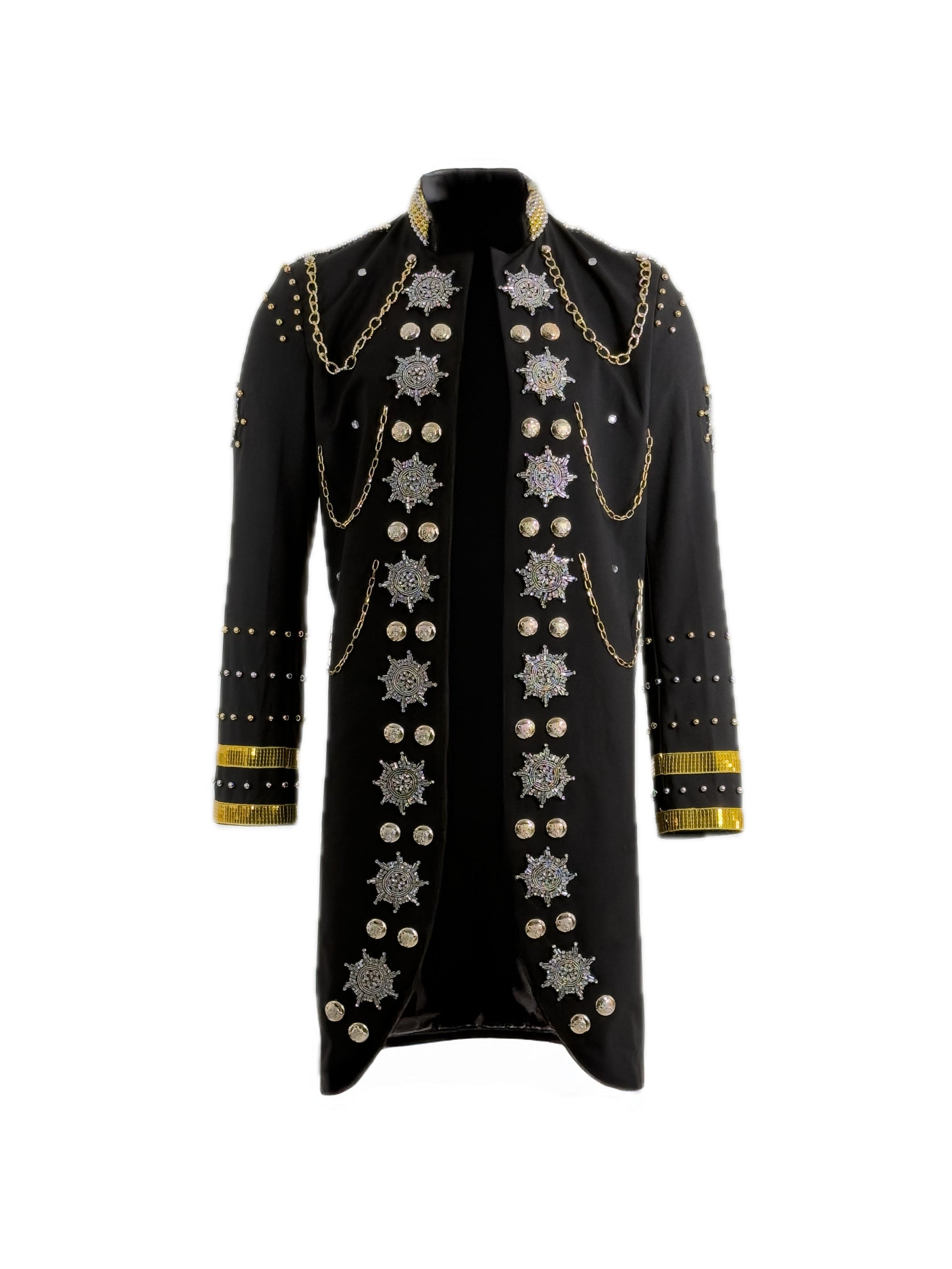 Long Medallion Jacket - Who Cares Why Not