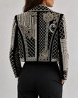 PLATO Cropped Pearl Jacket - Who Cares Why Not