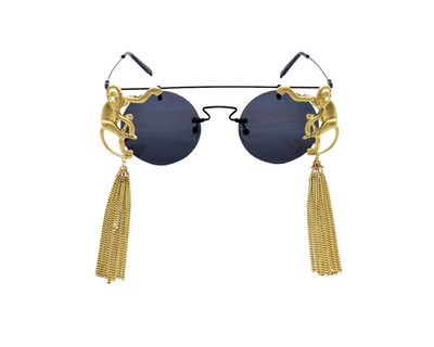 Monkey Tassels Sunglasses - Who Cares Why Not