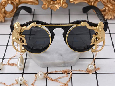 'MONKEY TEARS' Sunglasses - Who Cares Why Not