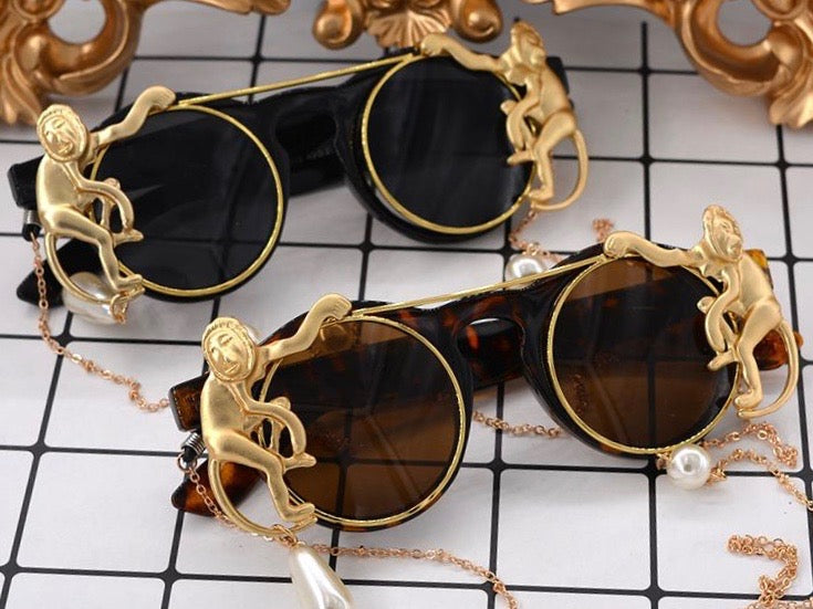 'MONKEY TEARS' Sunglasses - Who Cares Why Not