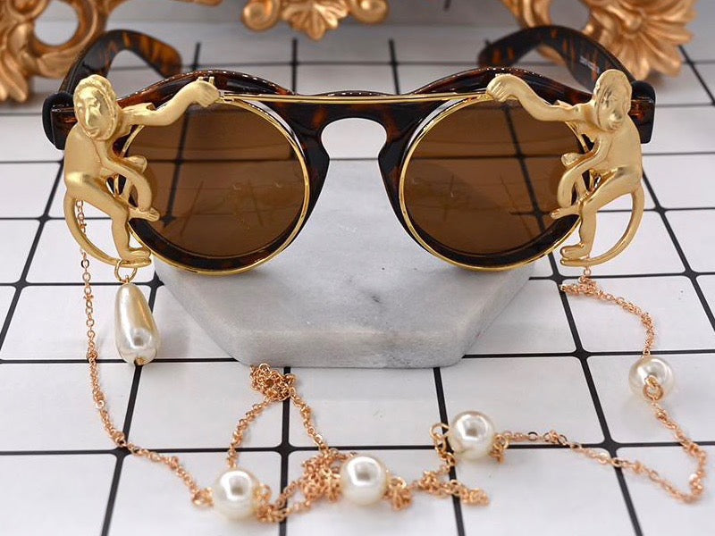 'MONKEY TEARS' Sunglasses - Who Cares Why Not