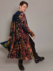 'Cyber Camo' Long Coat - Who Cares Why Not