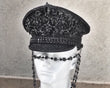 Quartz Military Hat in Onyx - Who Cares Why Not