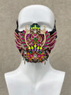 NEON SCARAB face mask - Who Cares Why Not