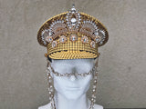 Crowning Glory in Crystal Gold
