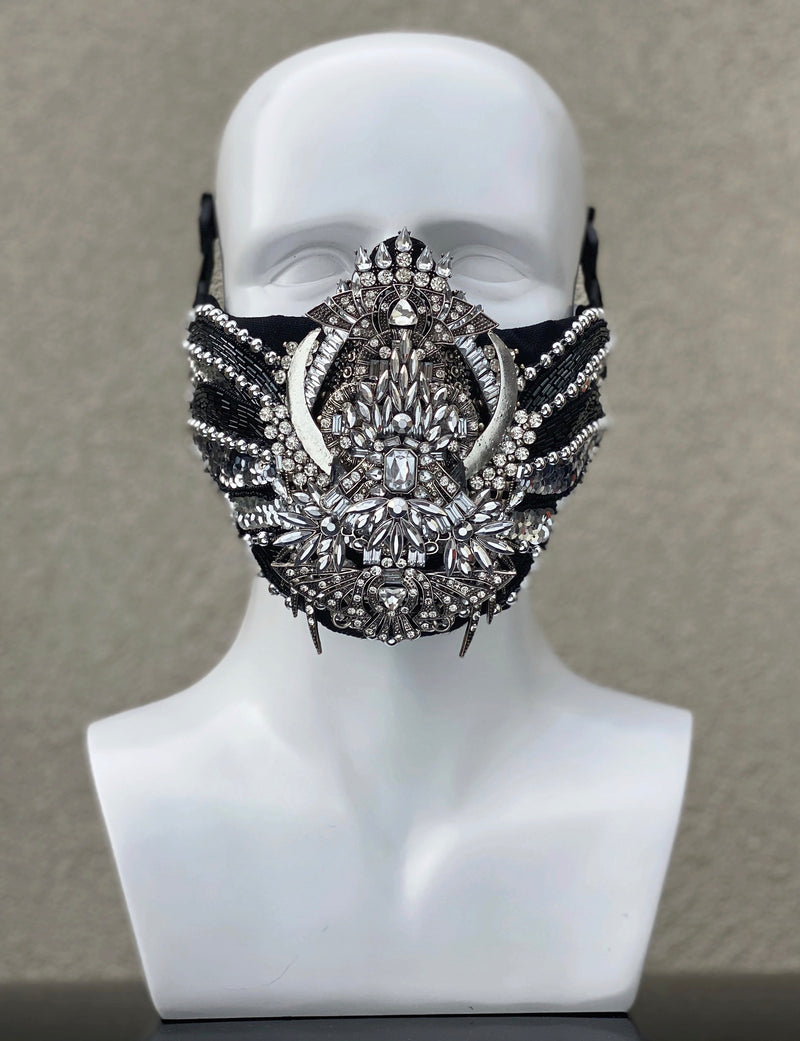 'SCARAB' face mask - Who Cares Why Not