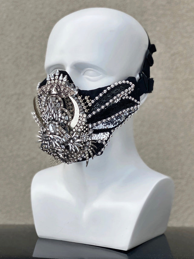 'SCARAB' face mask - Who Cares Why Not