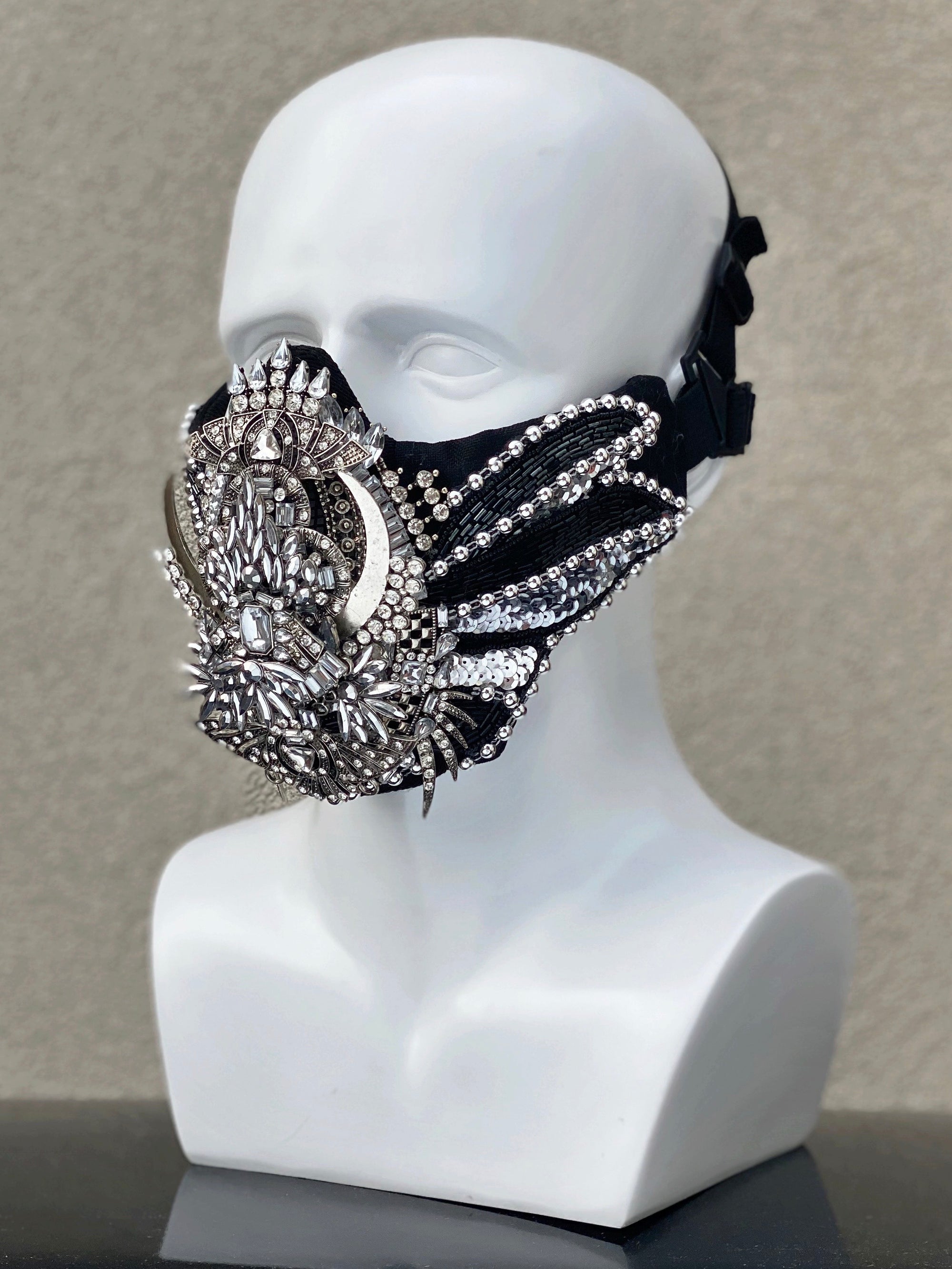 'SCARAB' face mask - Who Cares Why Not