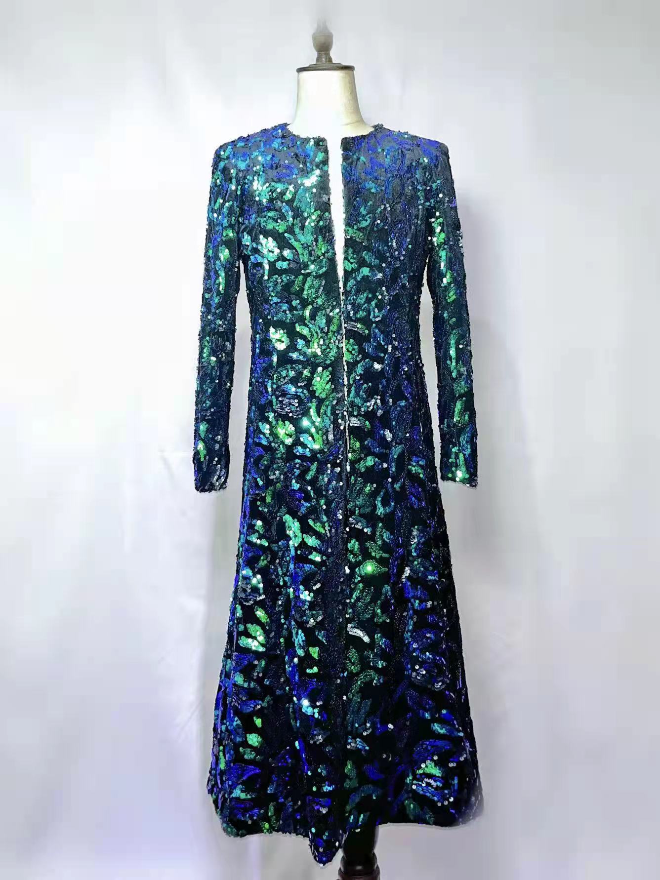 FOLIAGE Long Coat - Who Cares Why Not
