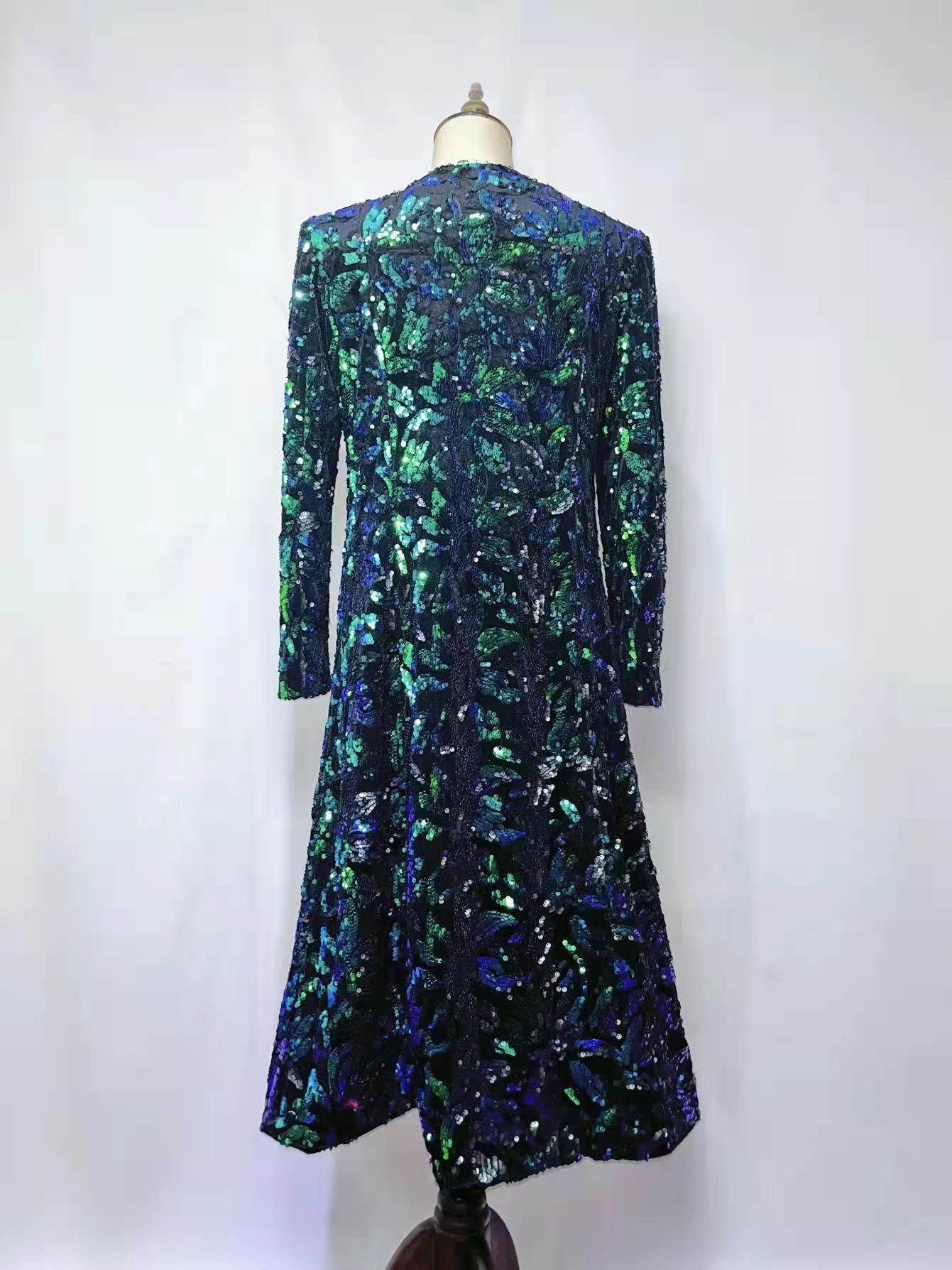 FOLIAGE Long Coat - Who Cares Why Not