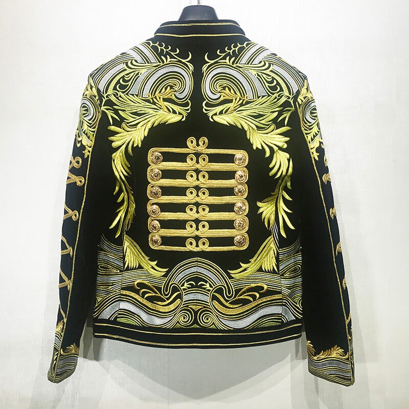 ROCCO Embroidered Coat - Who Cares Why Not