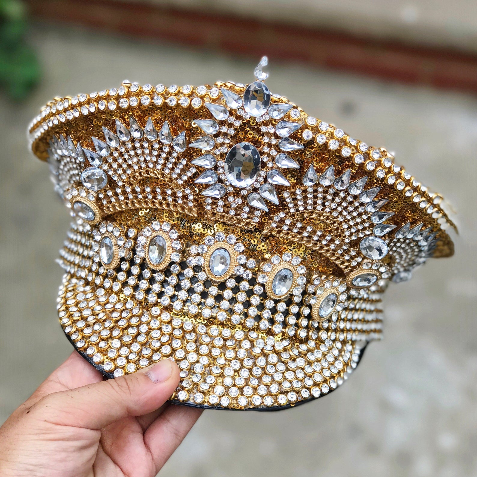 Crowning Glory in Golden Crystal - Who Cares Why Not