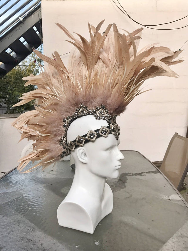 Custom Feather Mohawk - Who Cares Why Not