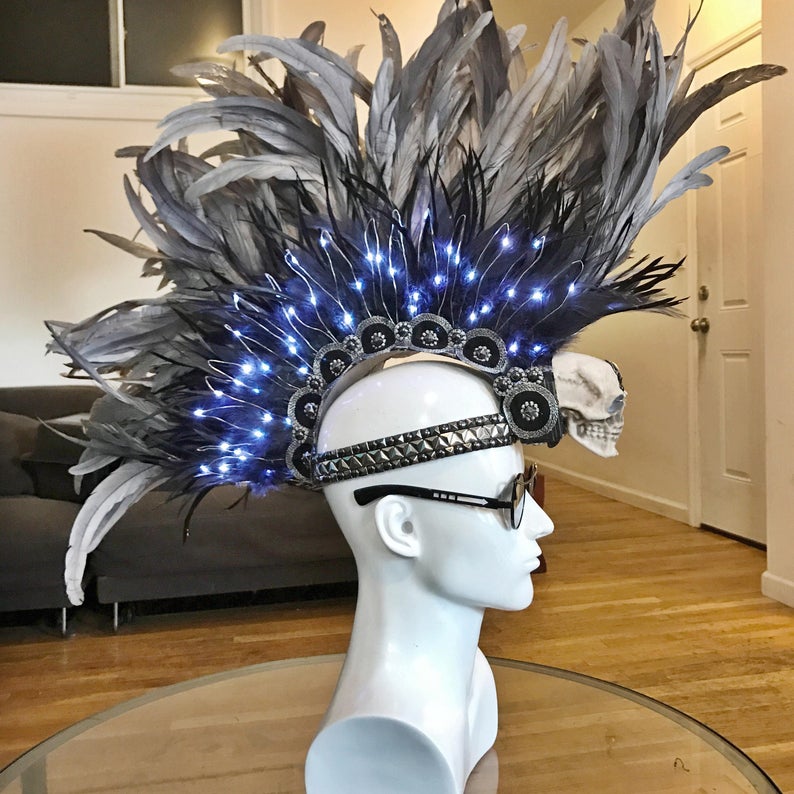 Custom Feather Mohawk - Who Cares Why Not
