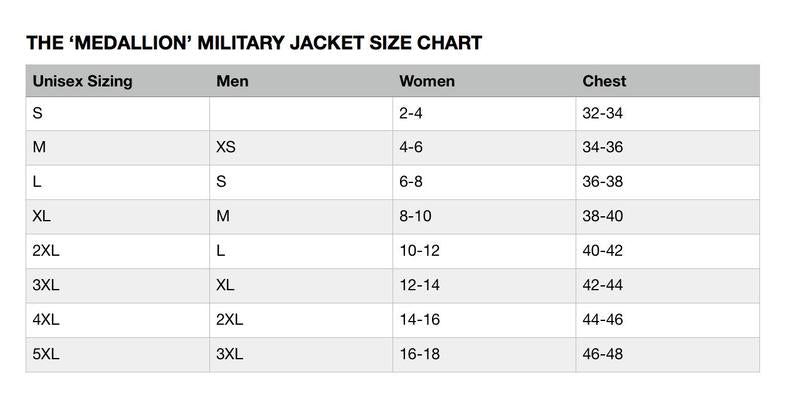 'Medallion' Jacket - Who Cares Why Not