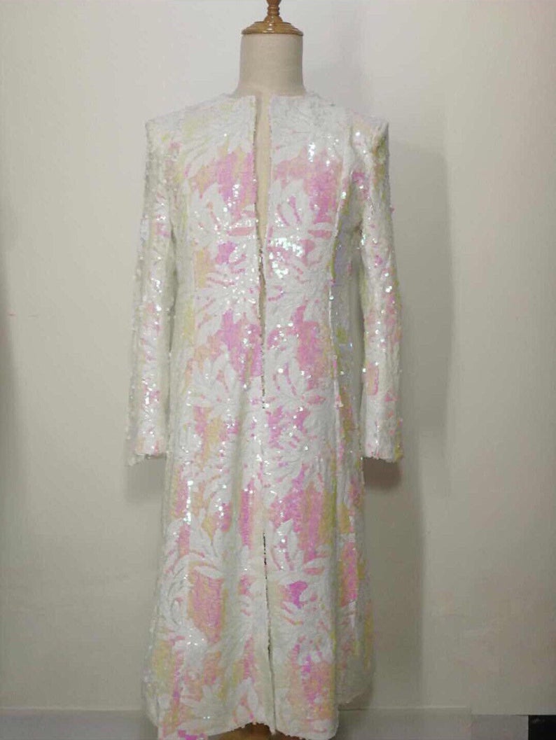 'Royal Palm' Long Coat - Who Cares Why Not