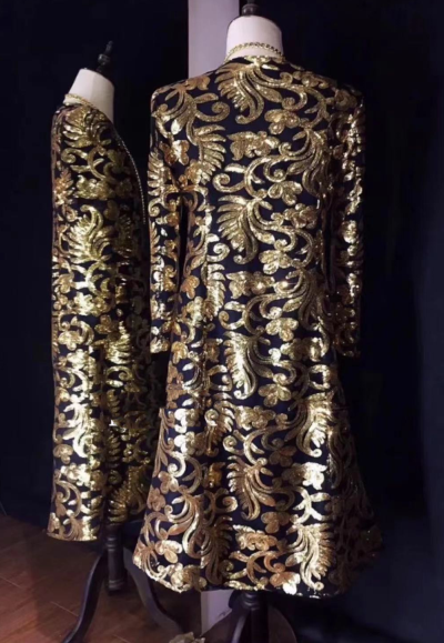 'PAISLEY PRINCE' Long Coat - Who Cares Why Not