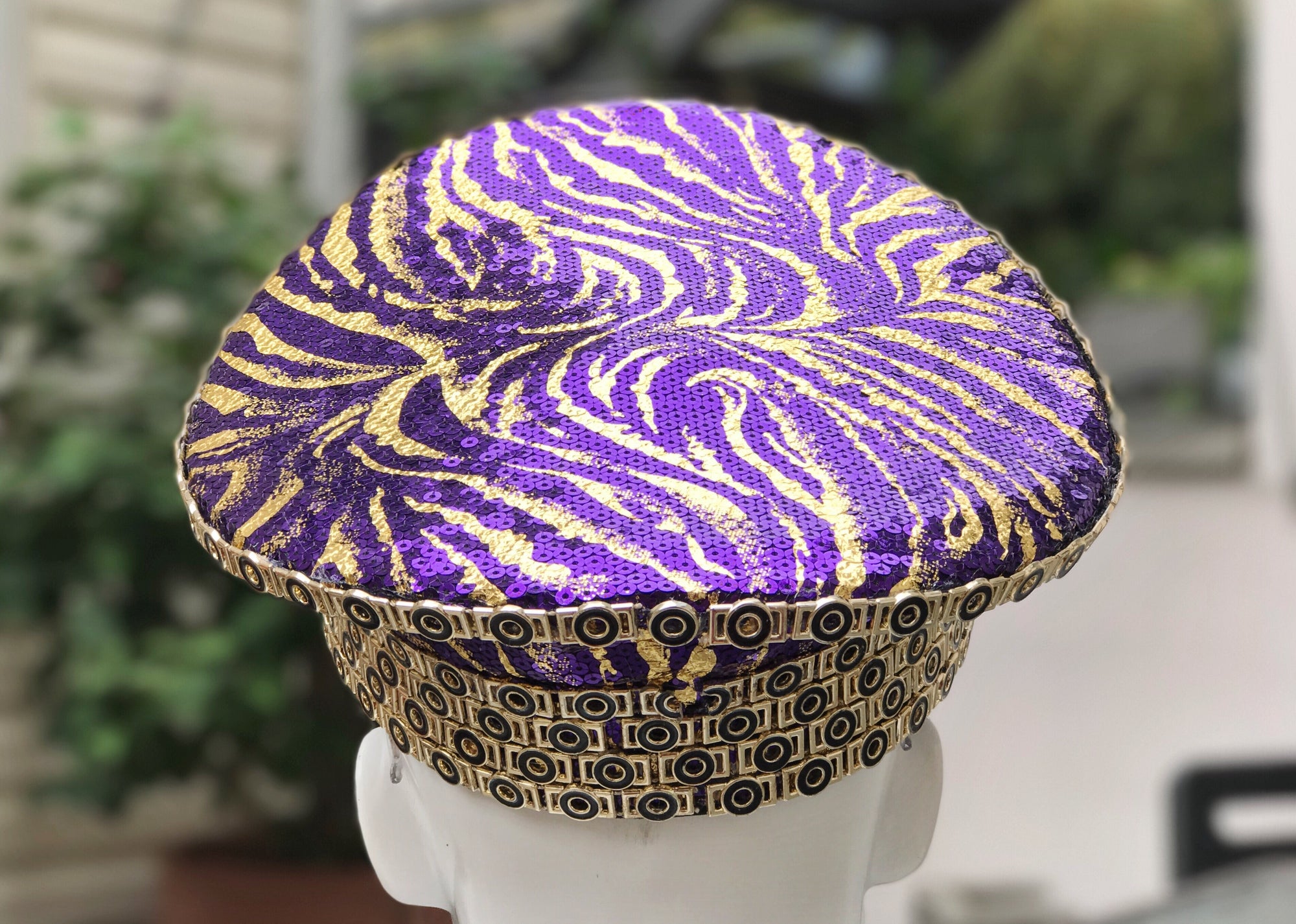 Gata in Purple & Gold - Who Cares Why Not