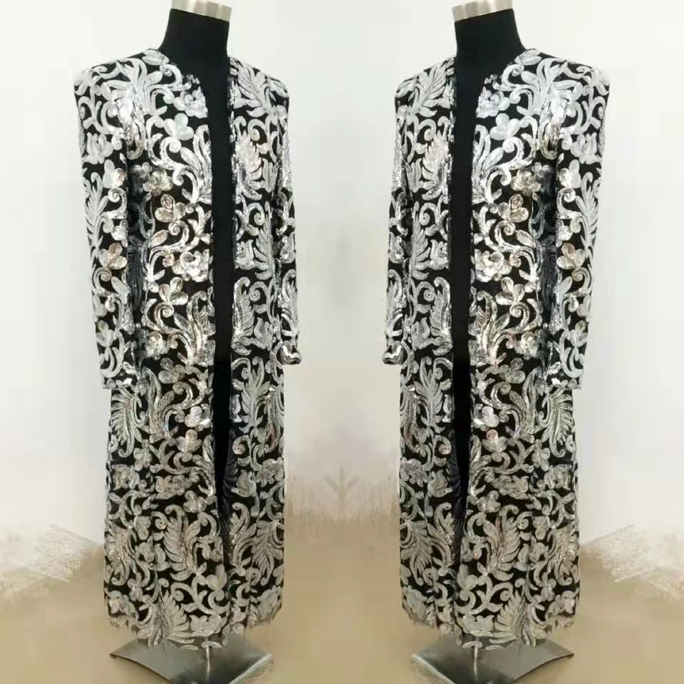 'PAISLEY PRINCE' Long Coat - Who Cares Why Not