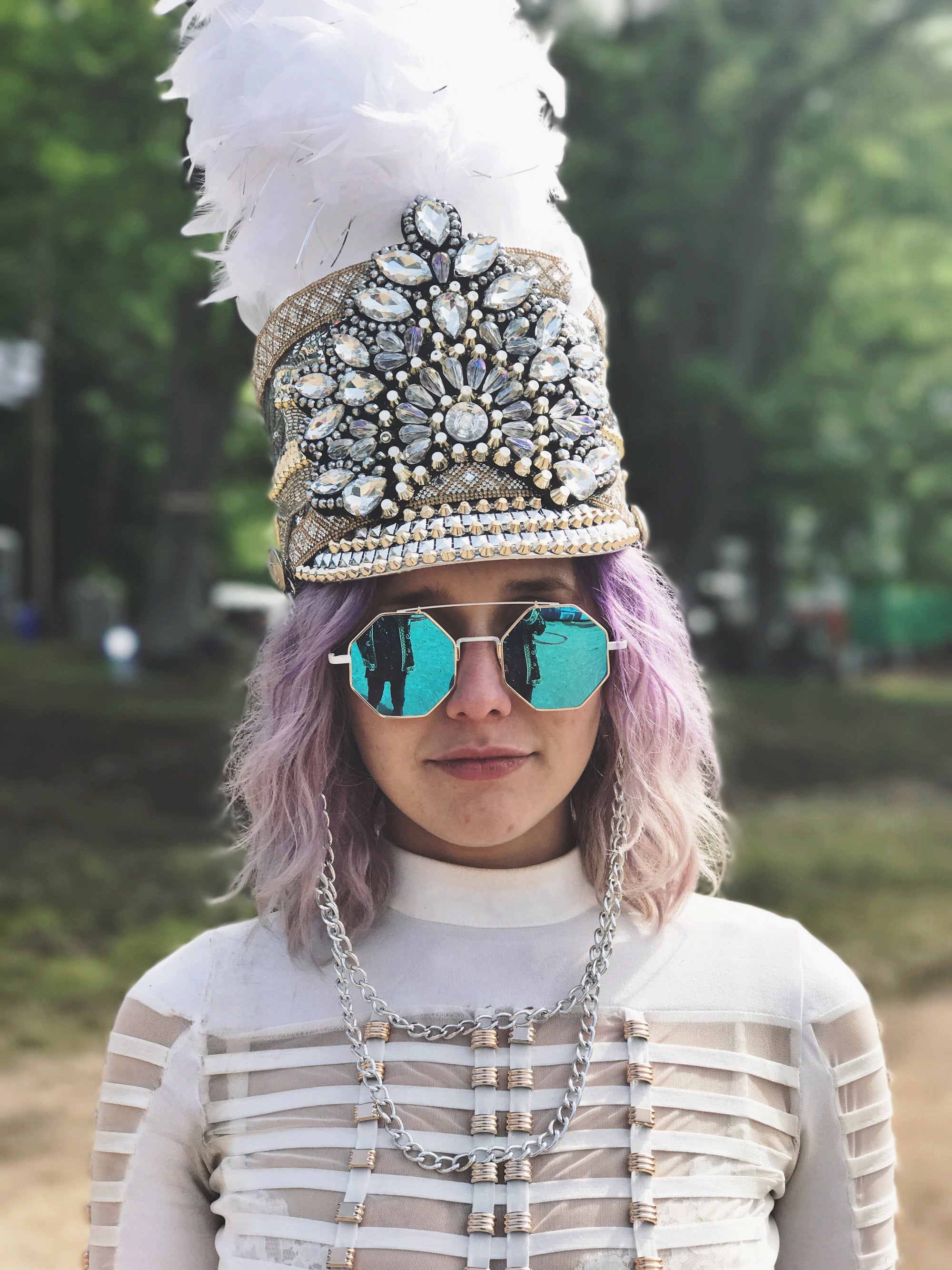 Torah in white/silver/gold - Who Cares Why Not