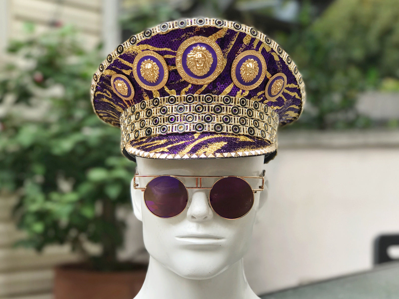 Gata in Purple & Gold - Who Cares Why Not