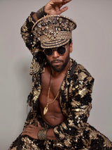 'Royal Palm' Long Coat