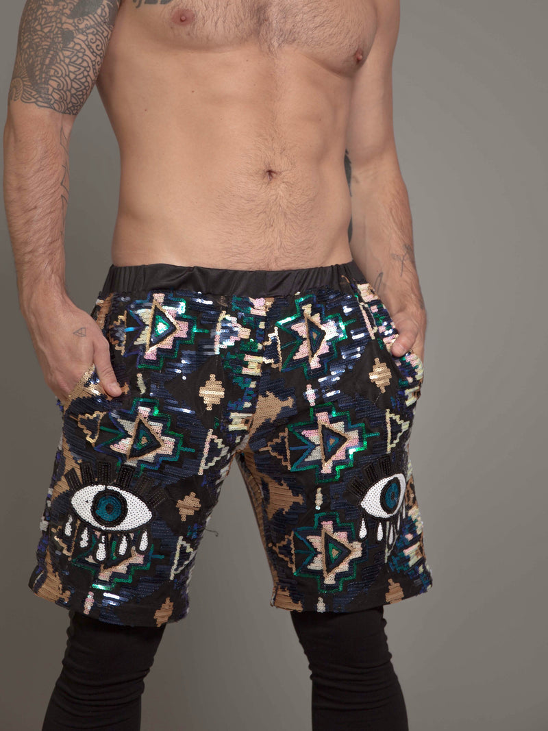 'ALL EYES ON ME' Shorts - Who Cares Why Not