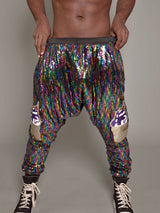 'ICE CREAM Truck' Sequin Pants